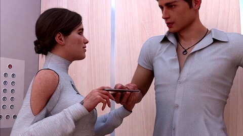 Transgender big dick, transgender surprise, step mom shares bed 免费人妖色情